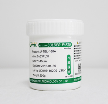 QFN专用锡膏6337_免洗有铅锡膏